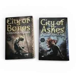 City of Bones and City of Ashes Books- The Mortal Instruments
